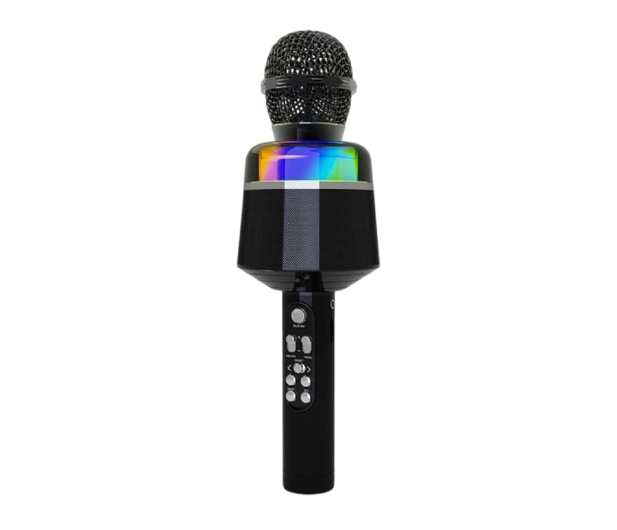 Gembird Bezprzewodowy mikrofon karaoke czarny - 1584111 - zdjęcie